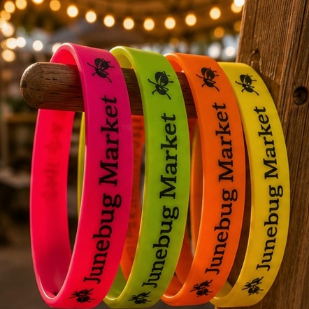 Custom printed event credentials in bulk