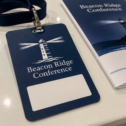Customized event credentials for conferences and expos