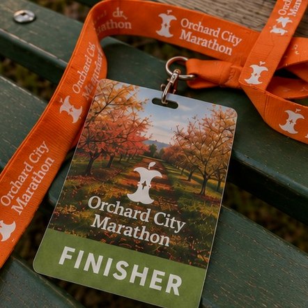 Event credentials with logo printing