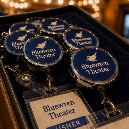 Promotional custom event credentials with company logo